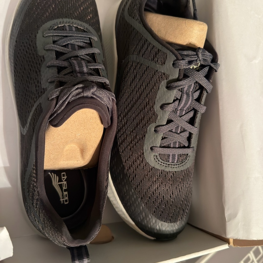 Dansko Black and Gray Women’s Sneakers